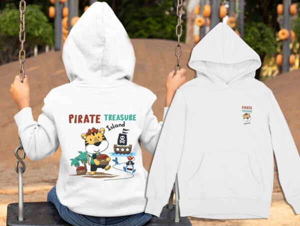 "pirate treasure island ' Hoodie